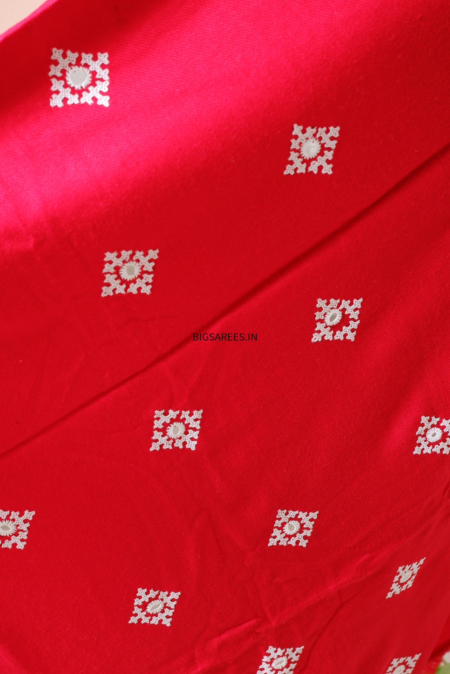 Gujrati Stitch Hand Embroidered Woollen Warm Shawl