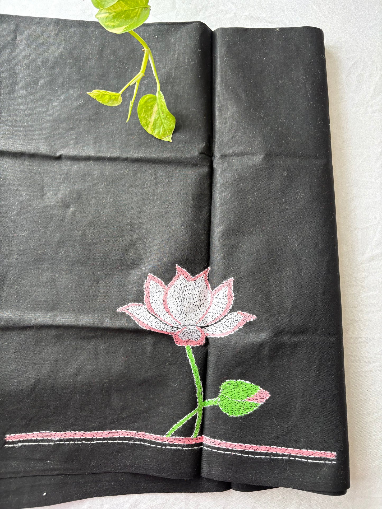 Kantha stitch Cotton Blouse Piece