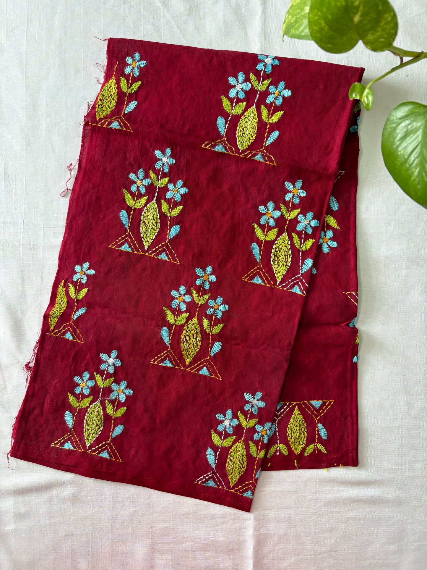 Kantha Cotton 1 Mtr. Blouse Piece