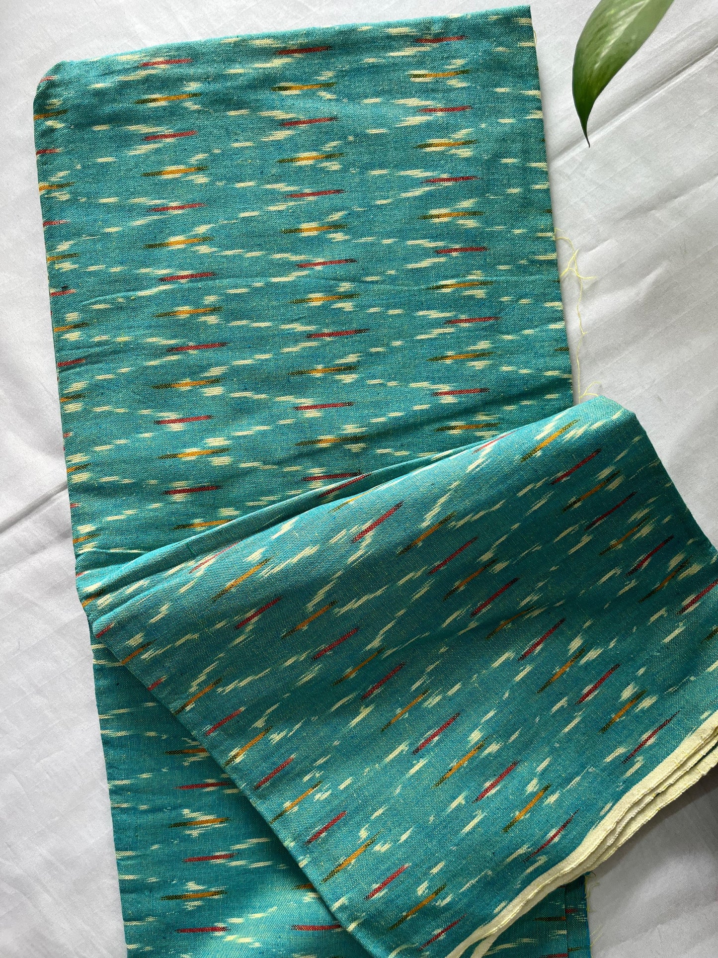 Ikkat woven Cotton 1 Mtr. Blouse Piece/ running fabric