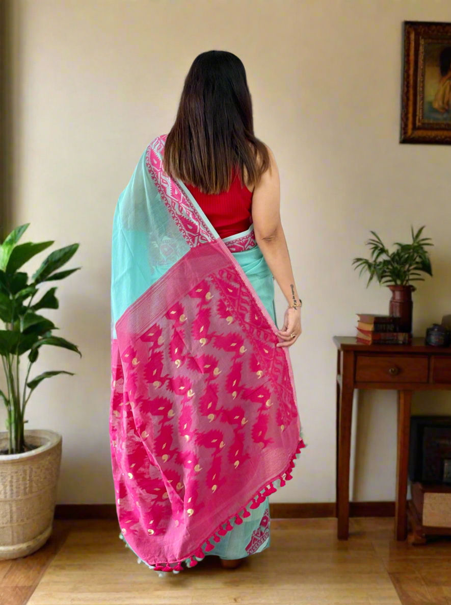 Soft Dhakai/Jamdani Saree