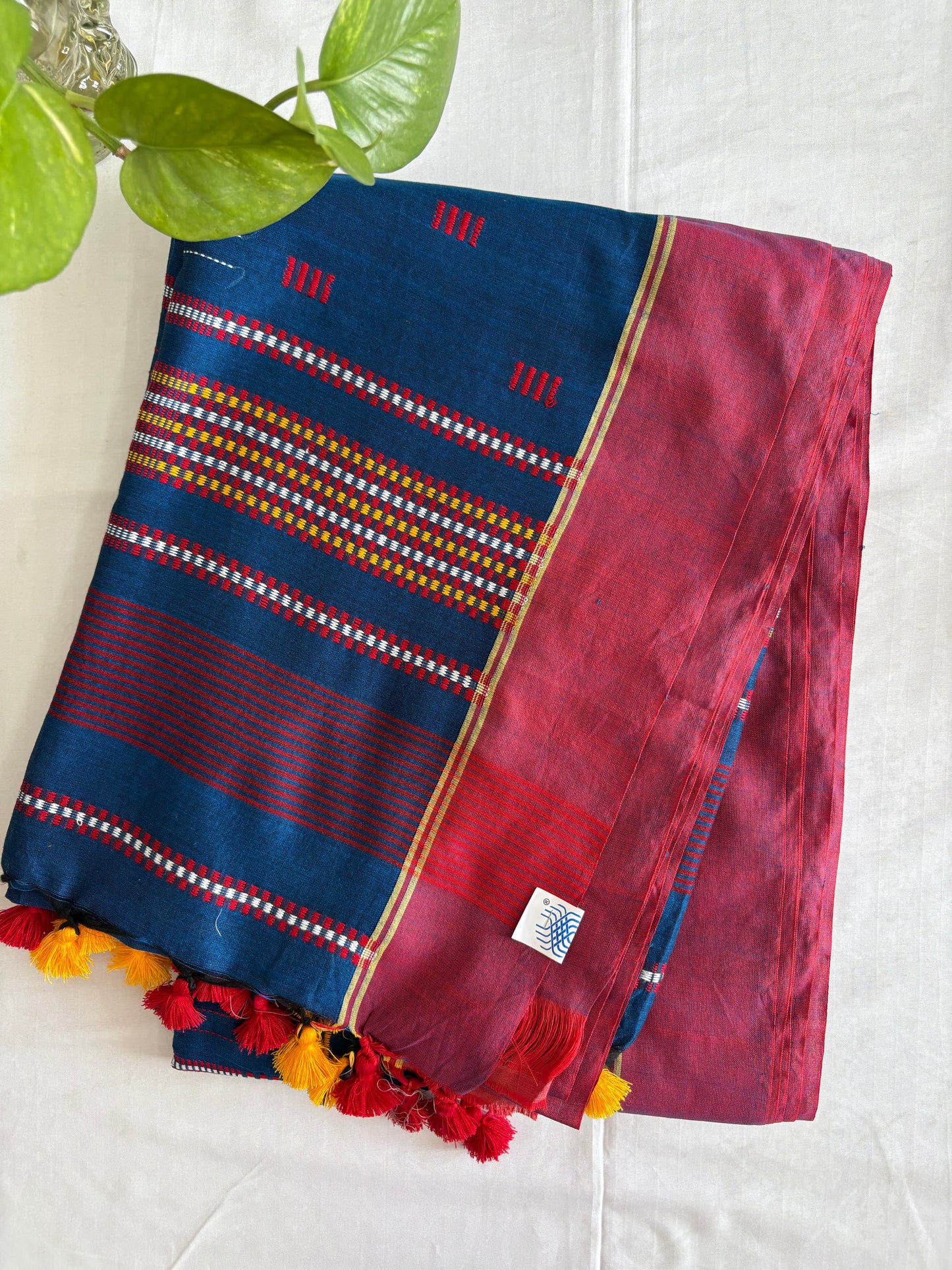 Pure Cotton handwoven Saree (Handloom Marked)