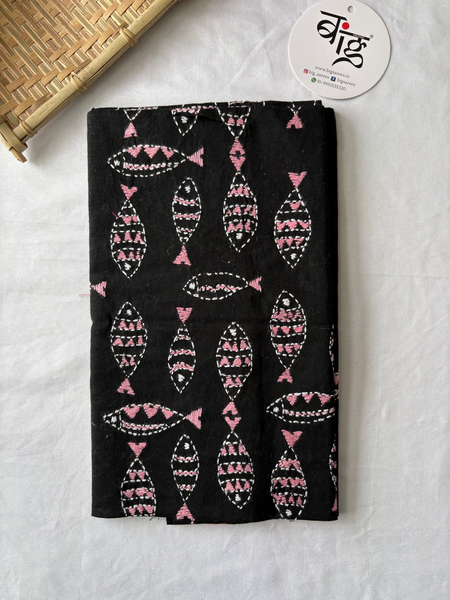 Kantha Cotton 1 Mtr. Blouse Piece