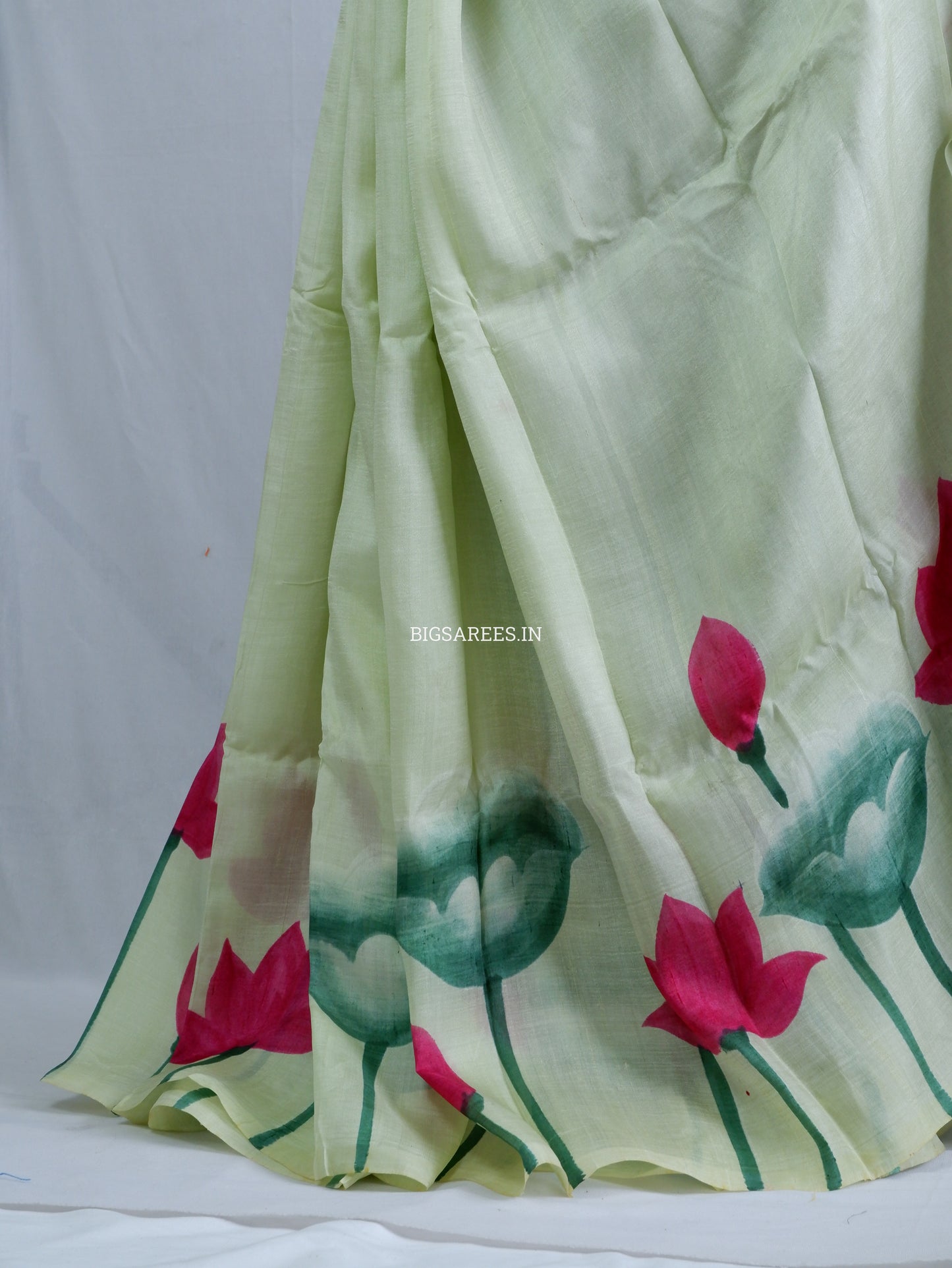 Bishnupuri Hand-Painted Silk Saree | Pure Silk | Silk Mark Certified