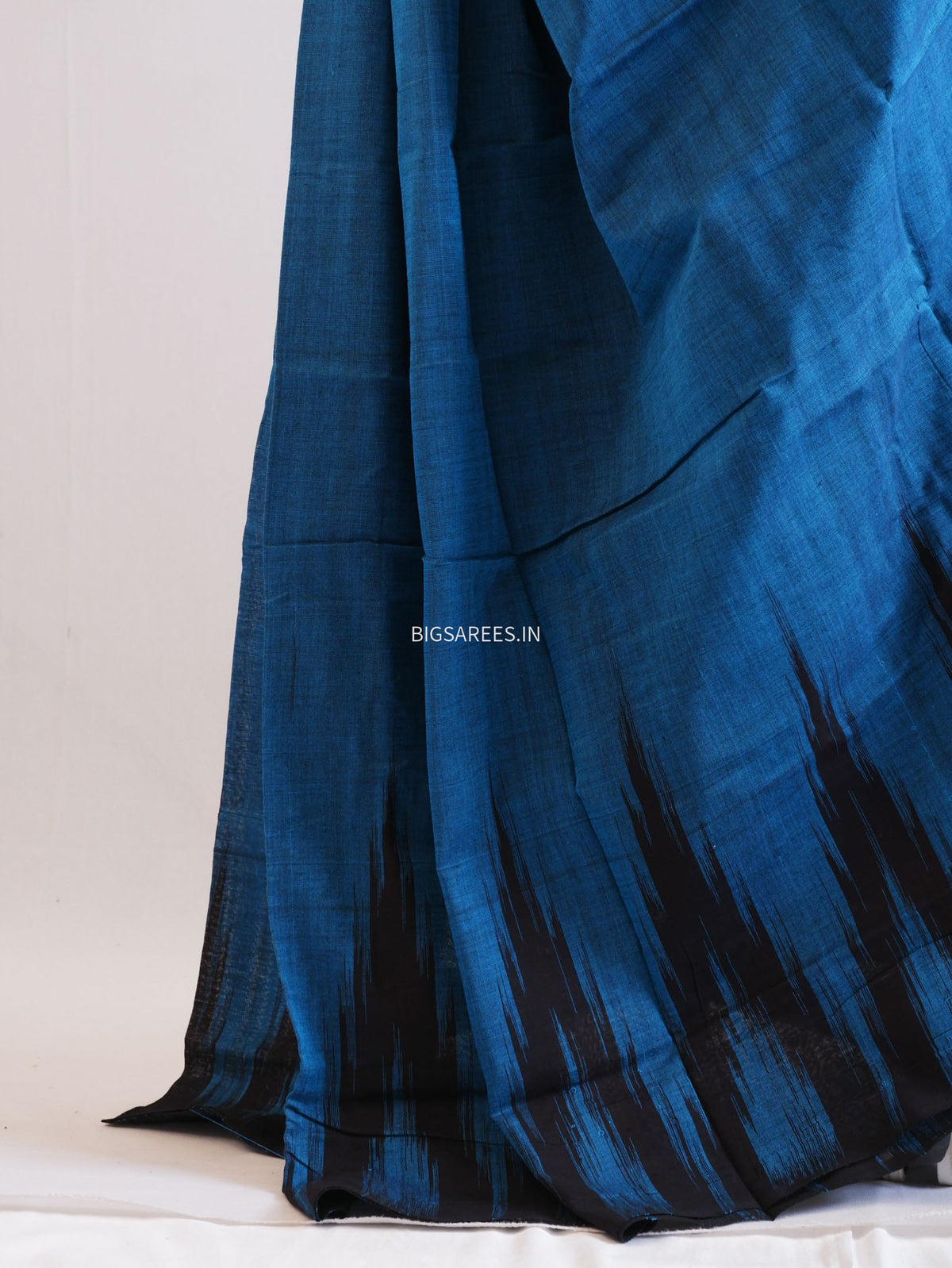 Sambalpuri Ikat Handwoven Saree | Cotton | Blue