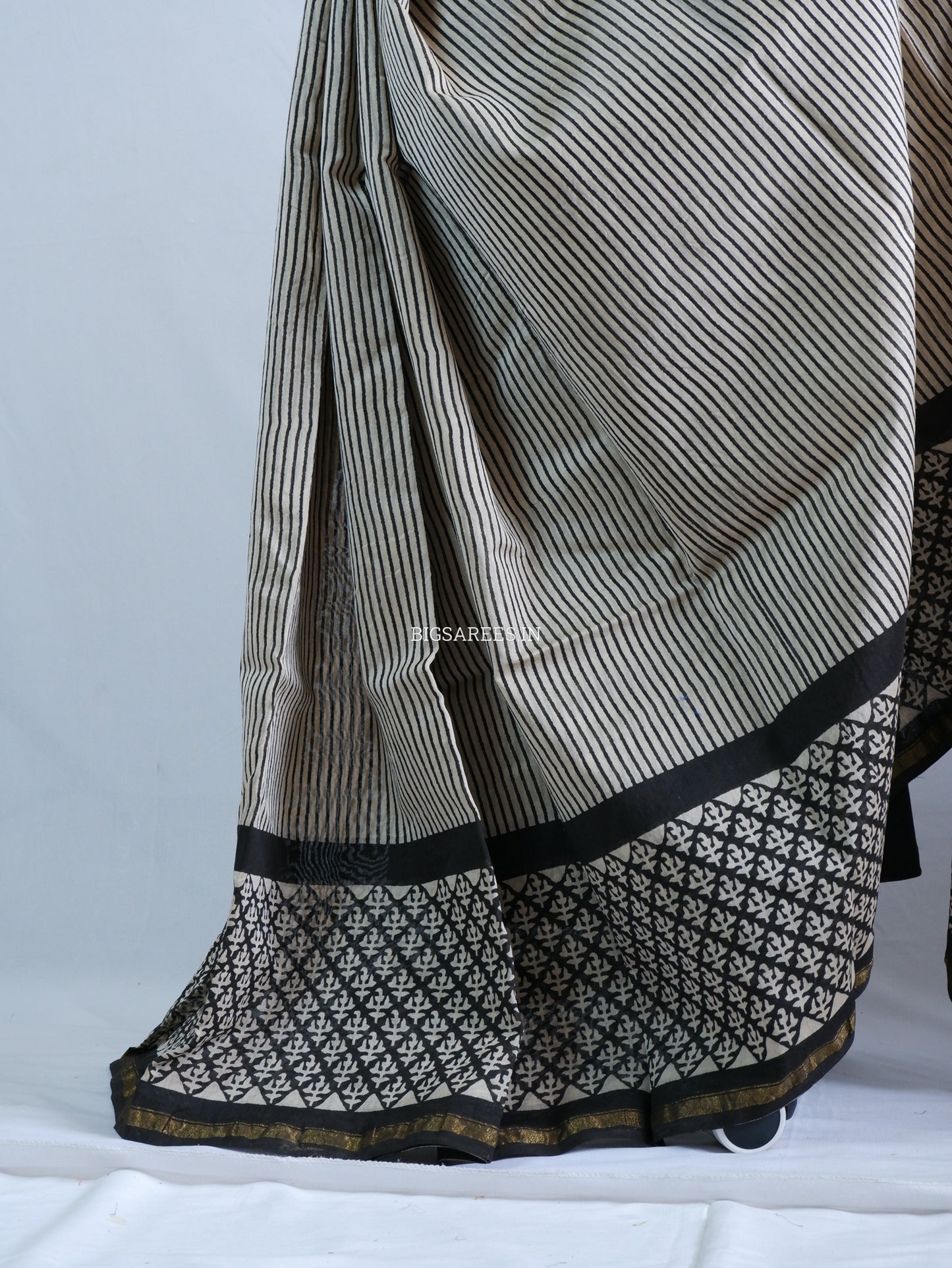 Hand Block Print Saree | Chanderi Silk |
