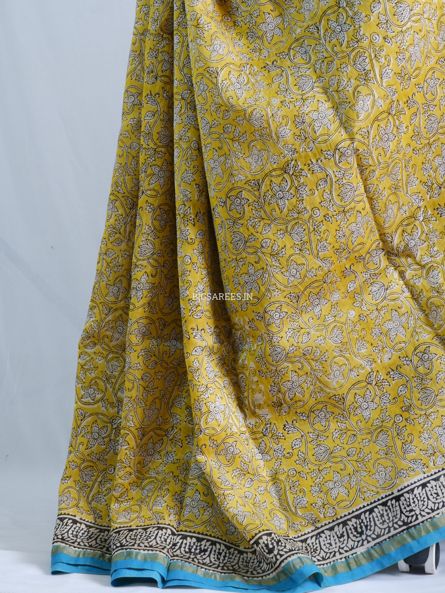 Hand Block Print Saree | Chanderi Silk |