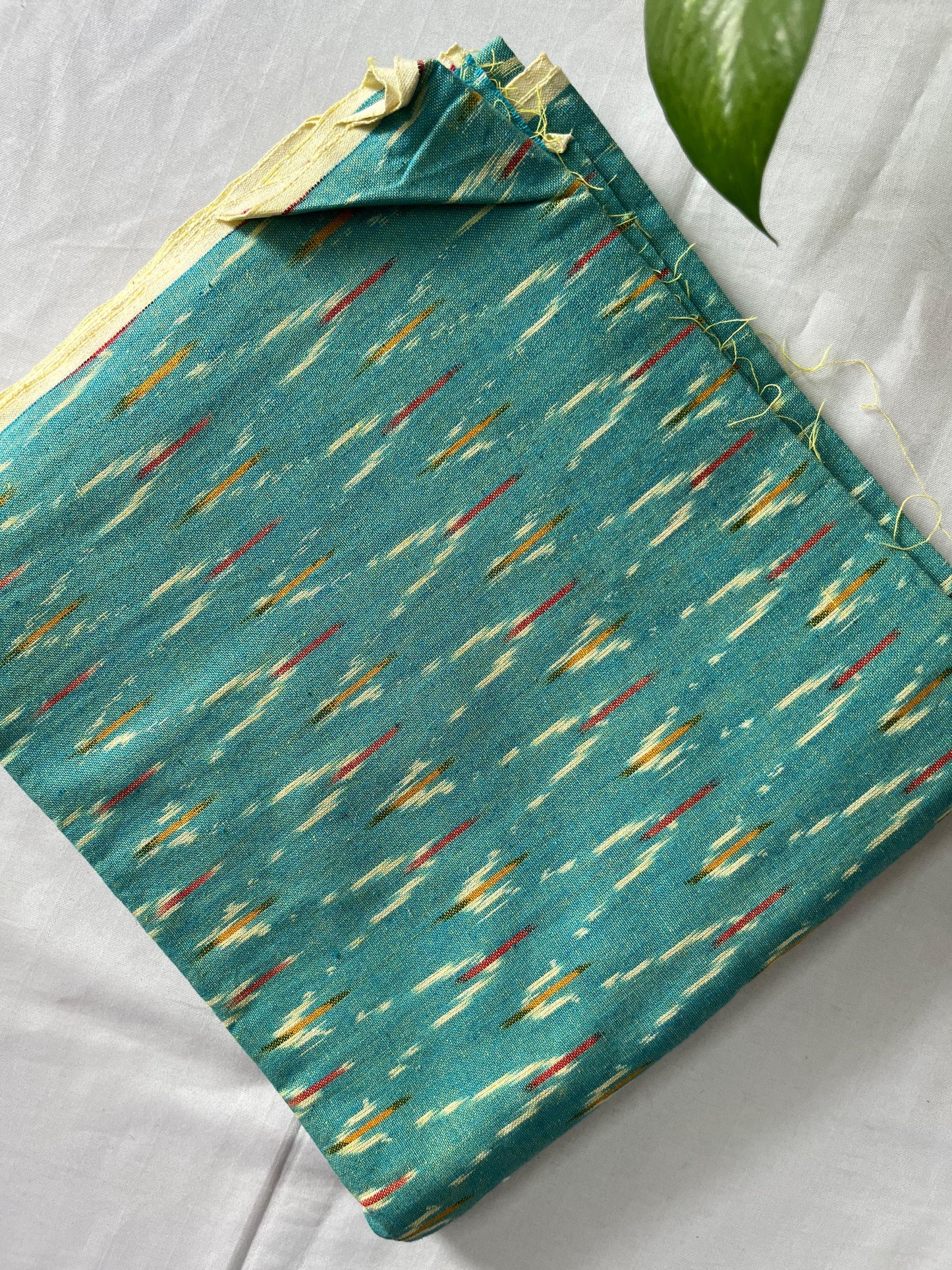 Ikkat woven Cotton 1 Mtr. Blouse Piece/ running fabric