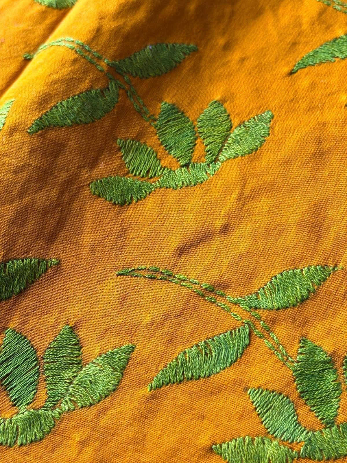Kantha Stitch Blouse Piece | Cotton | 1 Meter
