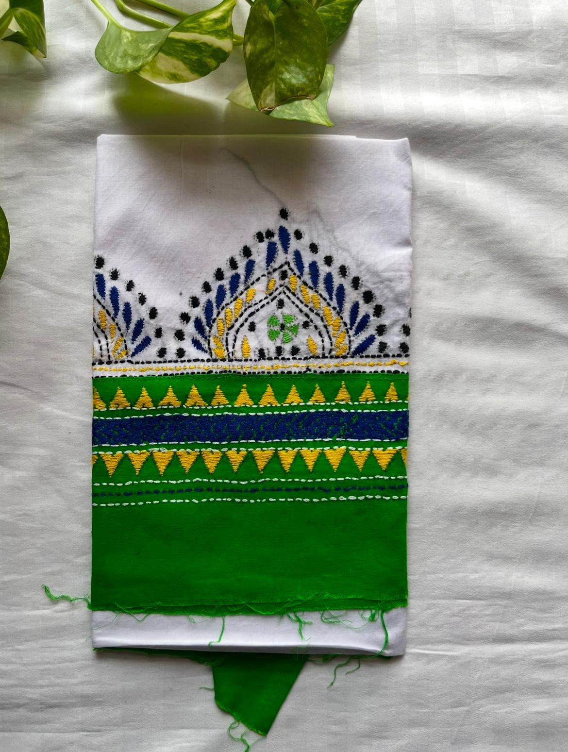 Kantha Cotton 1 Mtr. Blouse Piece