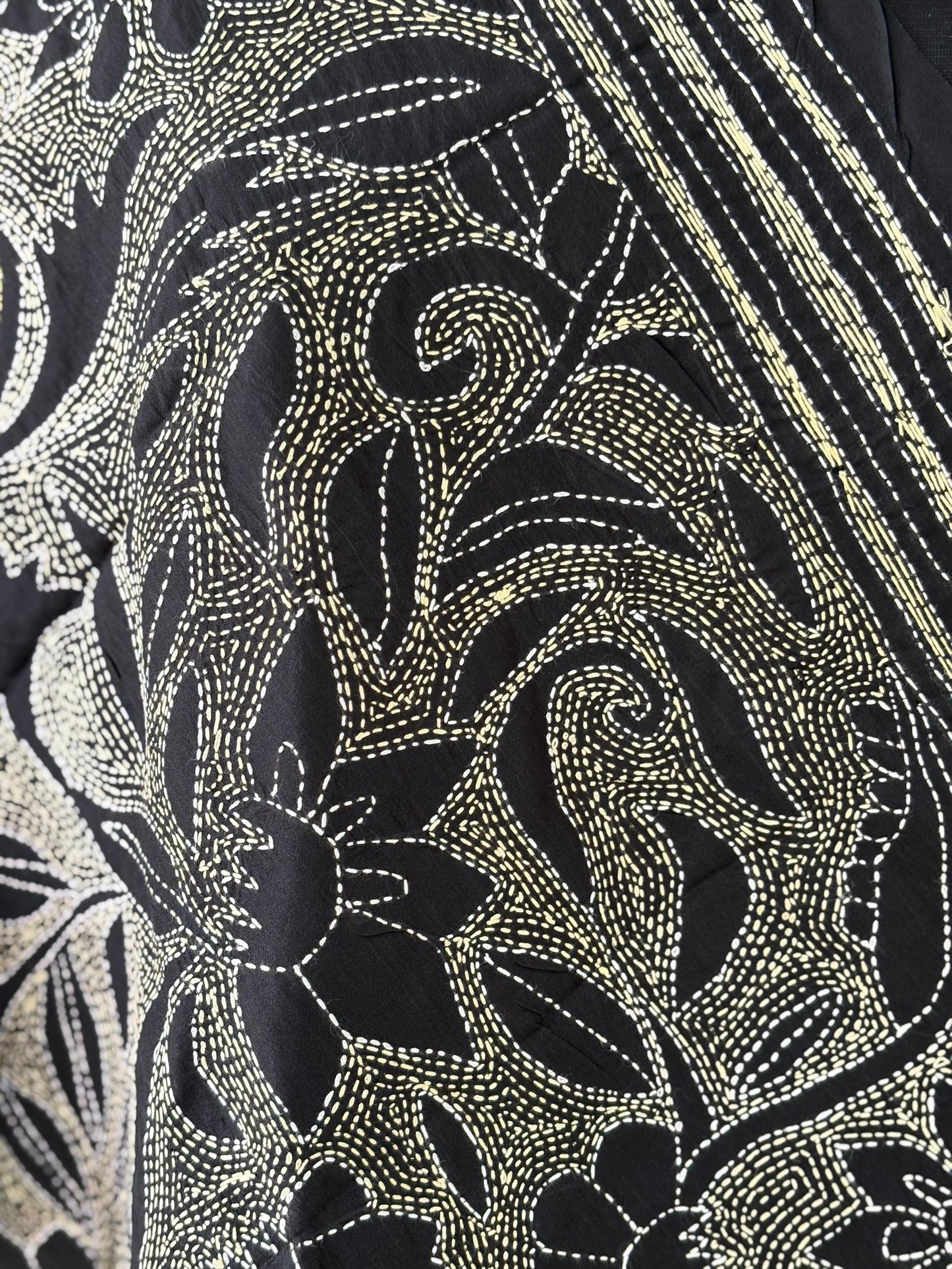 Kantha Art Silk Stole 22"