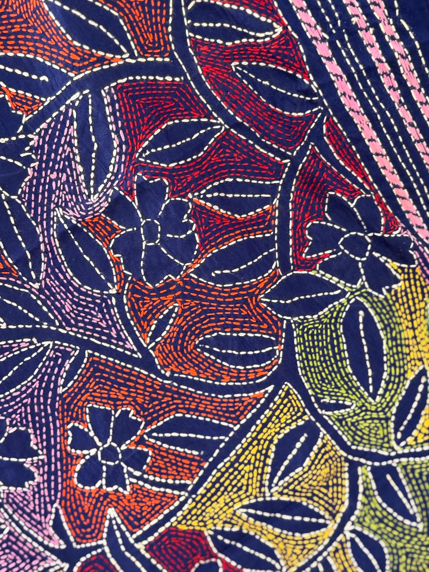 Kantha Art Silk Stole 22"