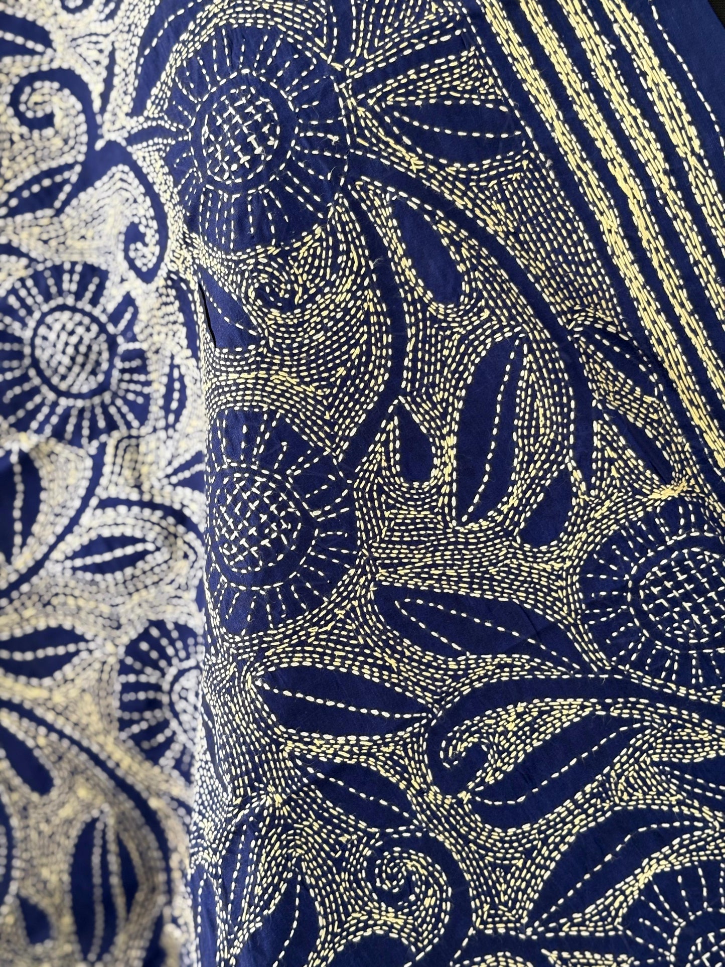 Kantha Art Silk Stole 22"