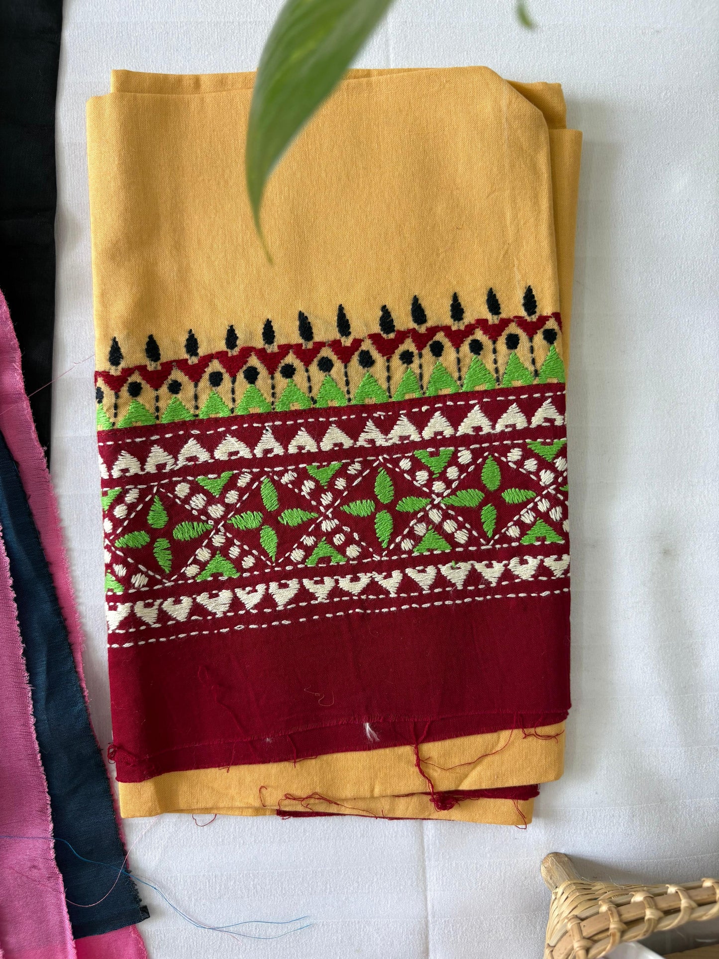 Kantha Cotton 1 Mtr. Blouse Piece