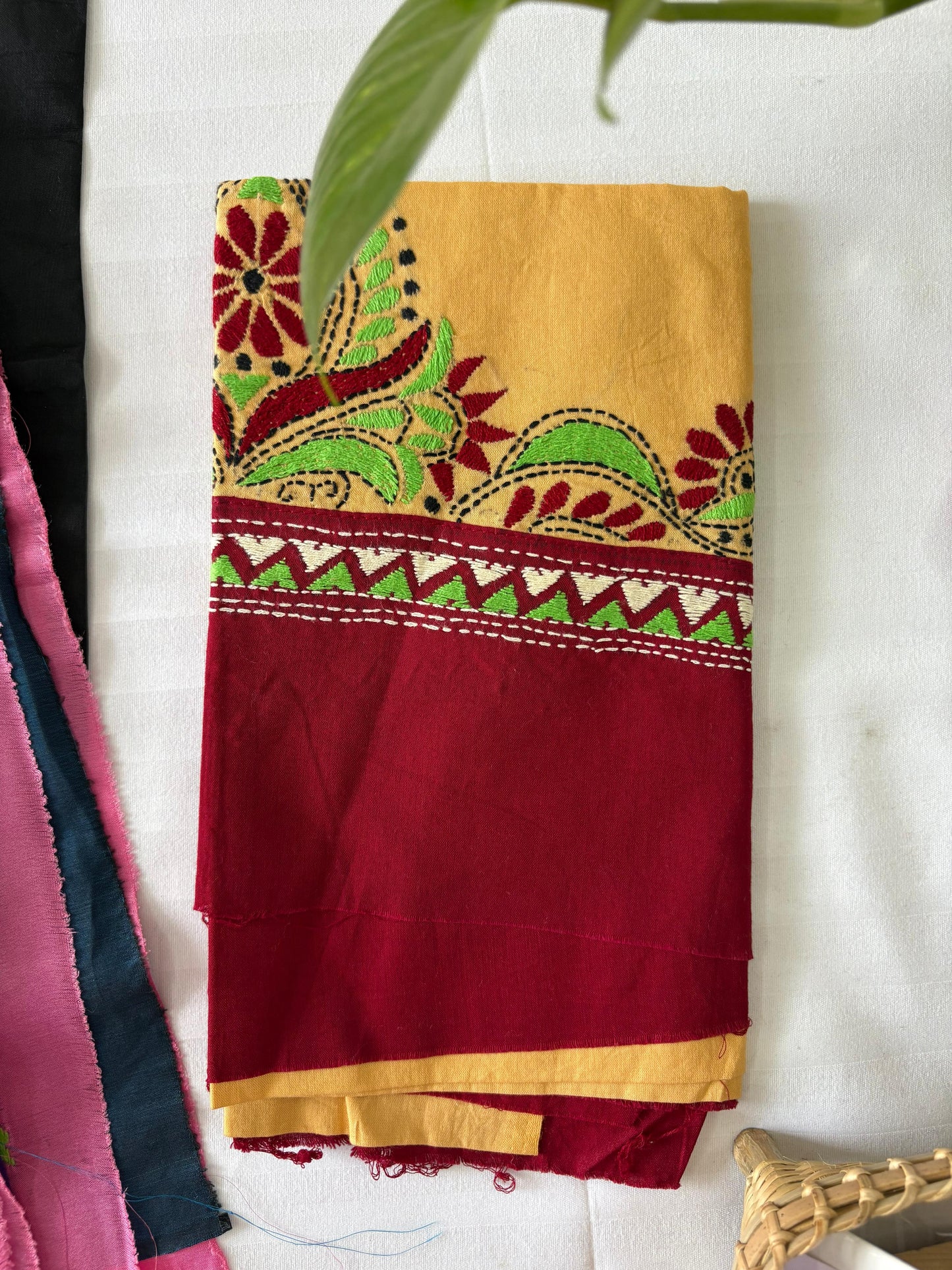 Kantha Cotton 1 Mtr. Blouse Piece