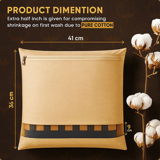 Premiunm Cotton Saree Covers With Zip