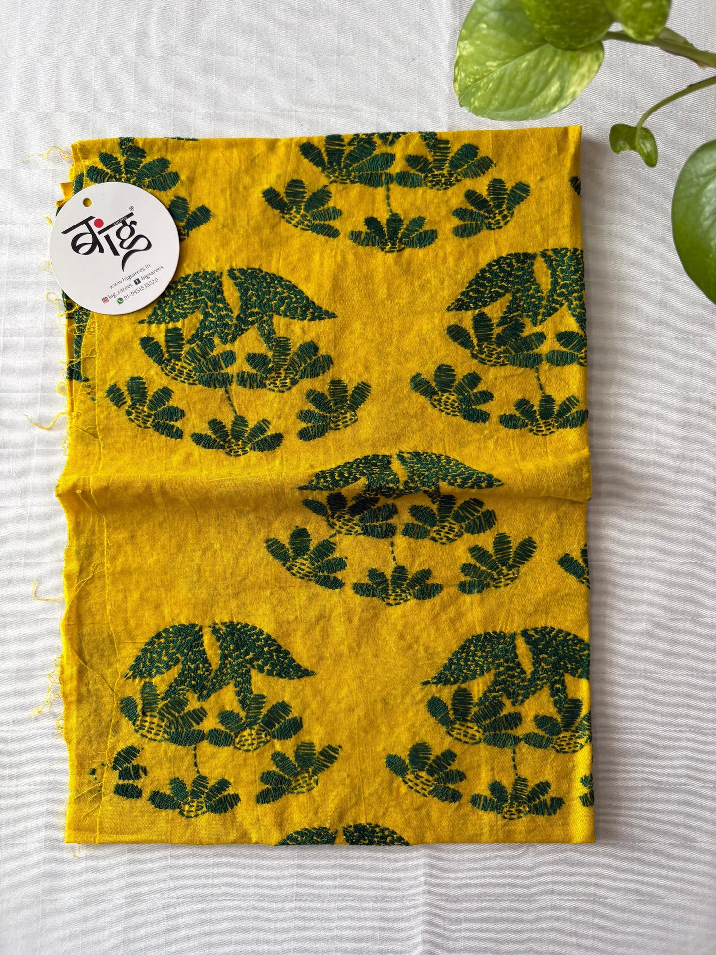Kantha Cotton 1 Mtr. Blouse Piece
