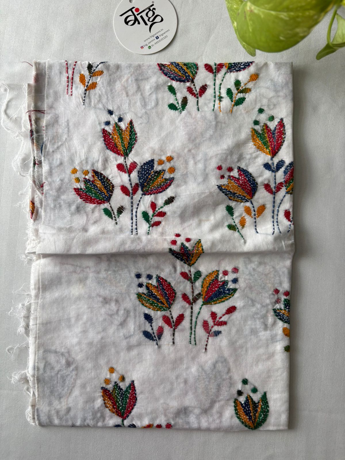 Kantha Cotton 1 Mtr. Blouse Piece