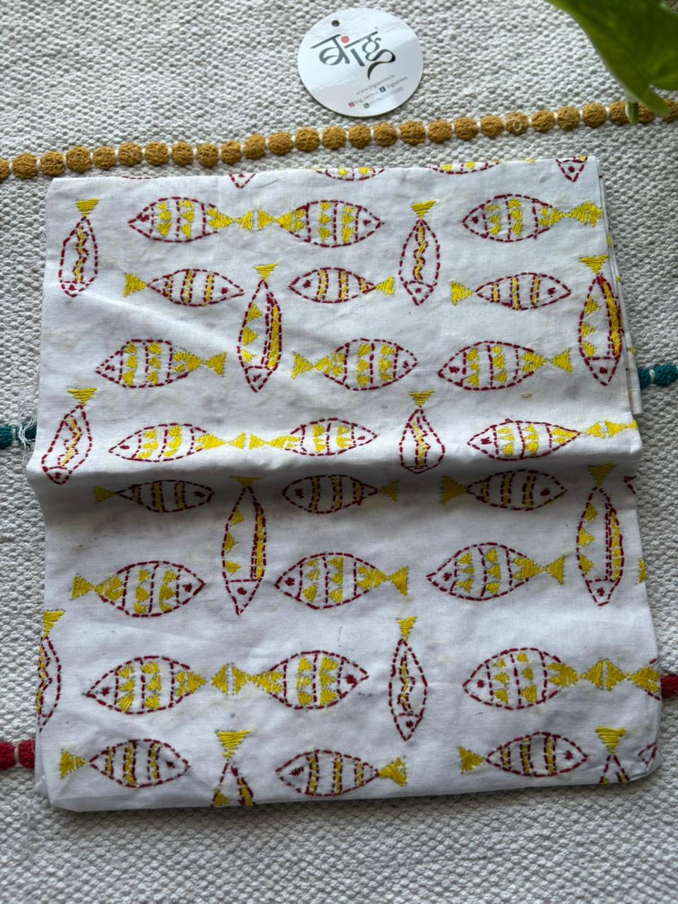 Kantha Cotton 1 Mtr. Blouse Piece