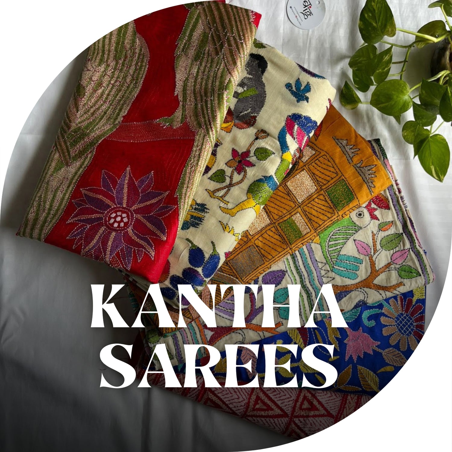 Kantha Sarees