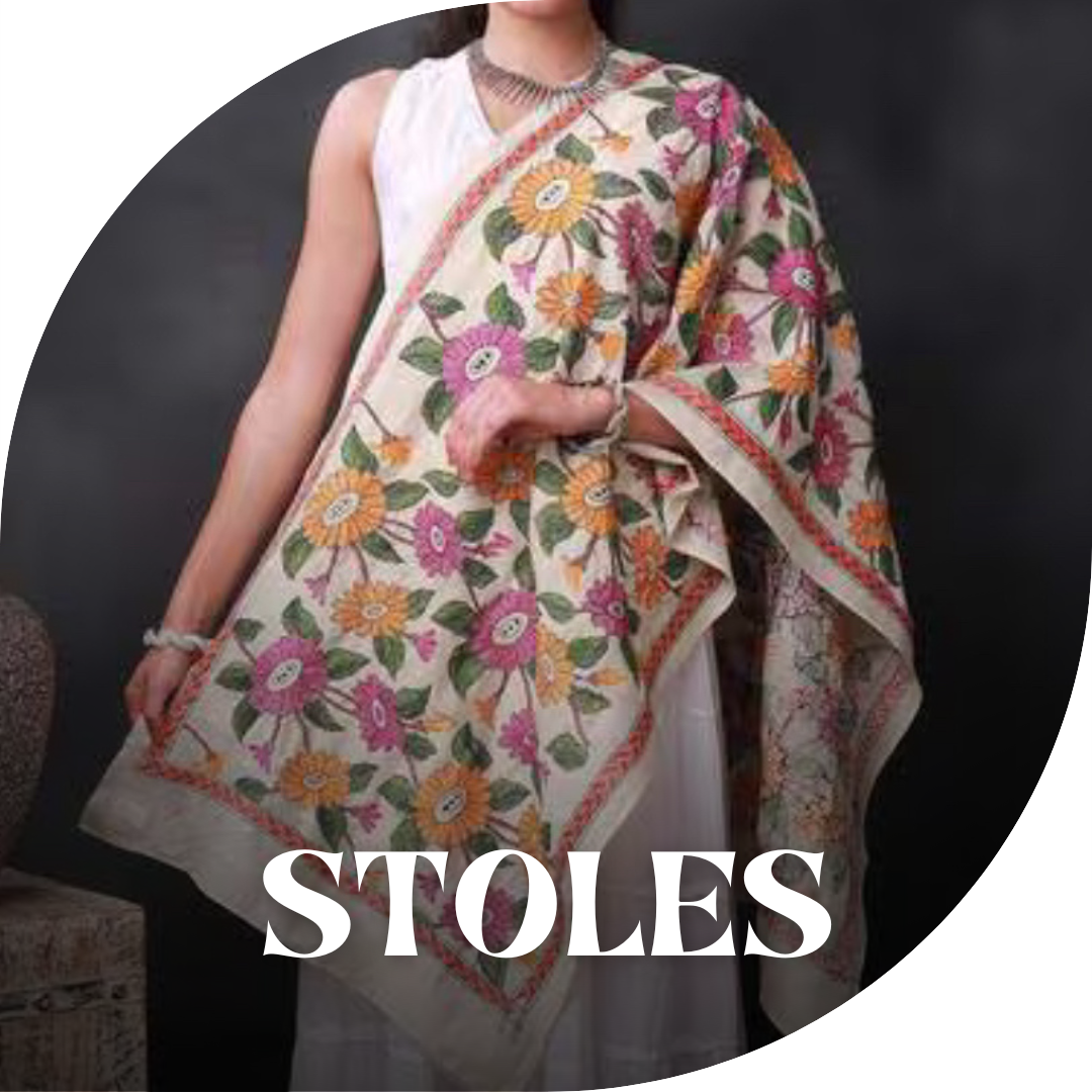 Kantha Stoles