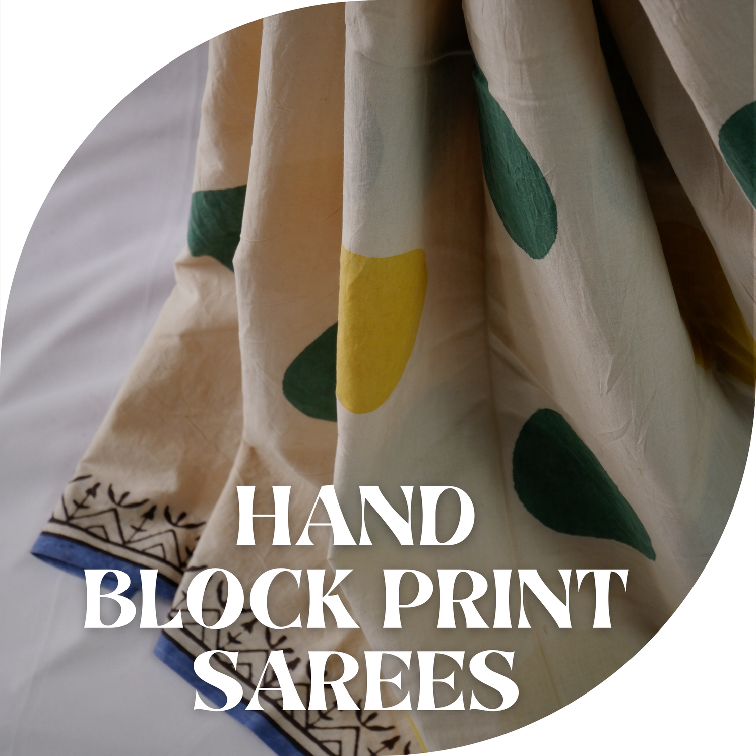 Hand-Block Print Sarees