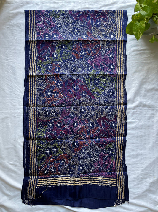 Kantha Art Silk Stole 22"