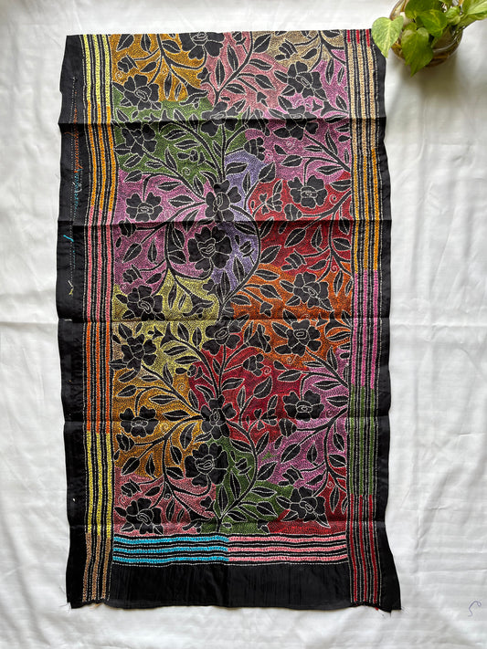 Kantha Art Silk Stole 22″