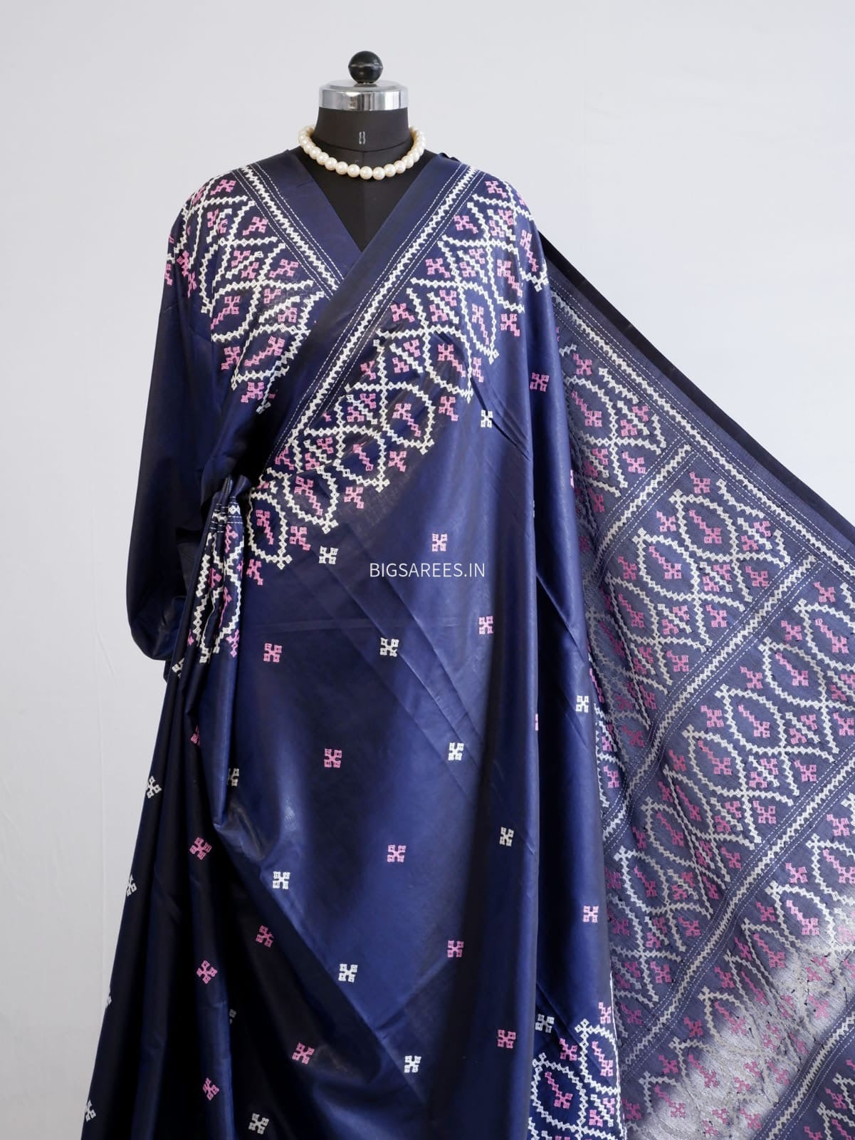 Kutch Work Art SIlk Saree