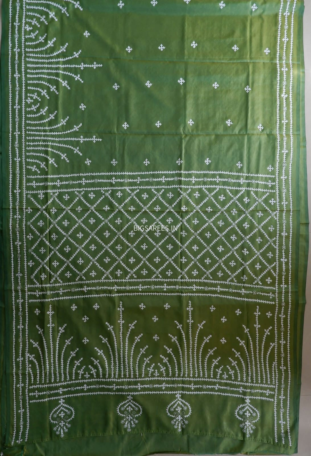 Kutch Work Art SIlk Saree