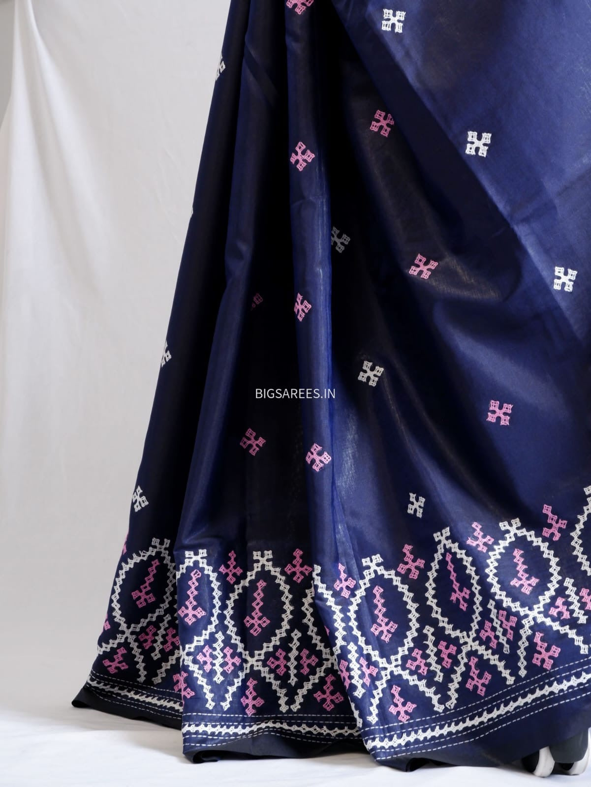 Kutch Work Art SIlk Saree