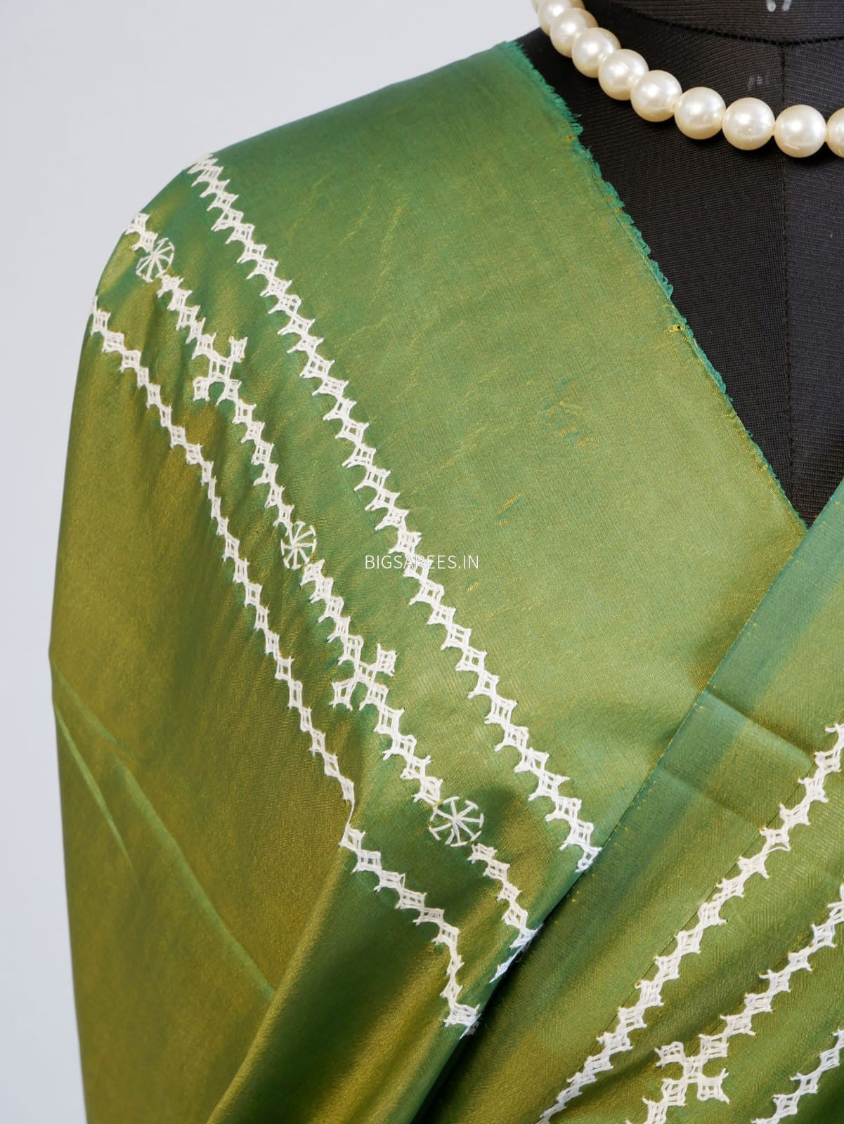 Kutch Work Art SIlk Saree