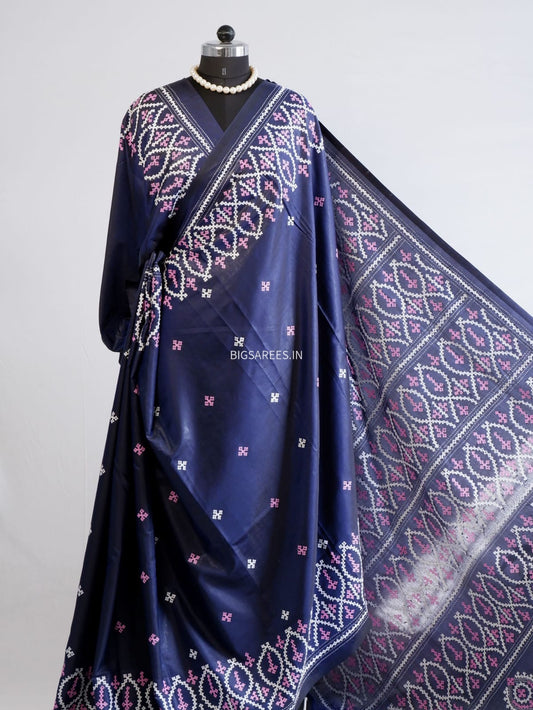 Kutch Work Art SIlk Saree