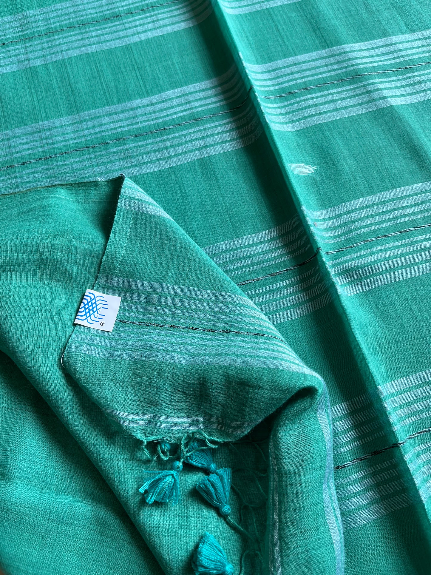 Mul Cotton handwoven Saree (Handloom Marked)