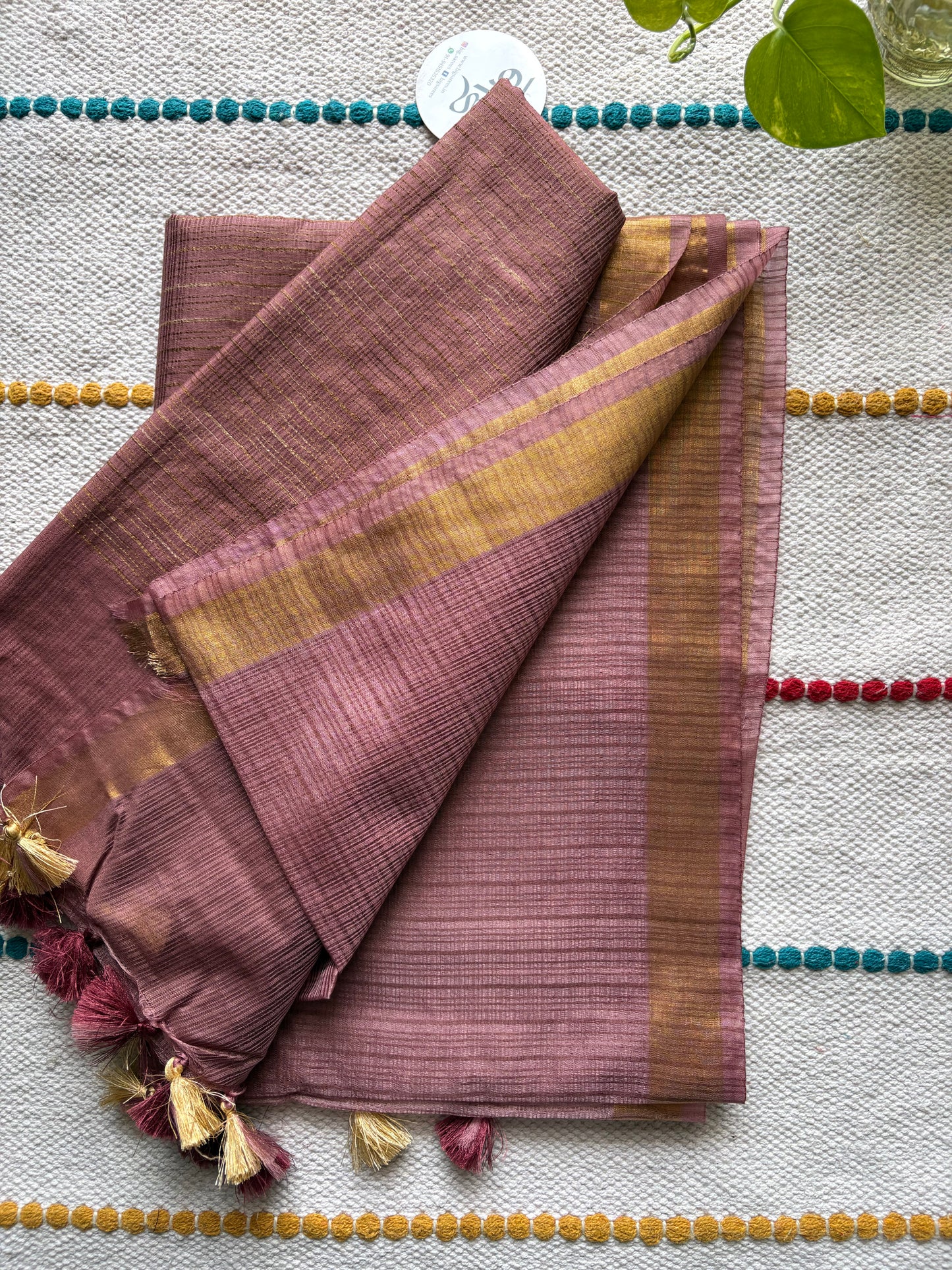 Beautifully crafted Jaishree silk Blend Saree |