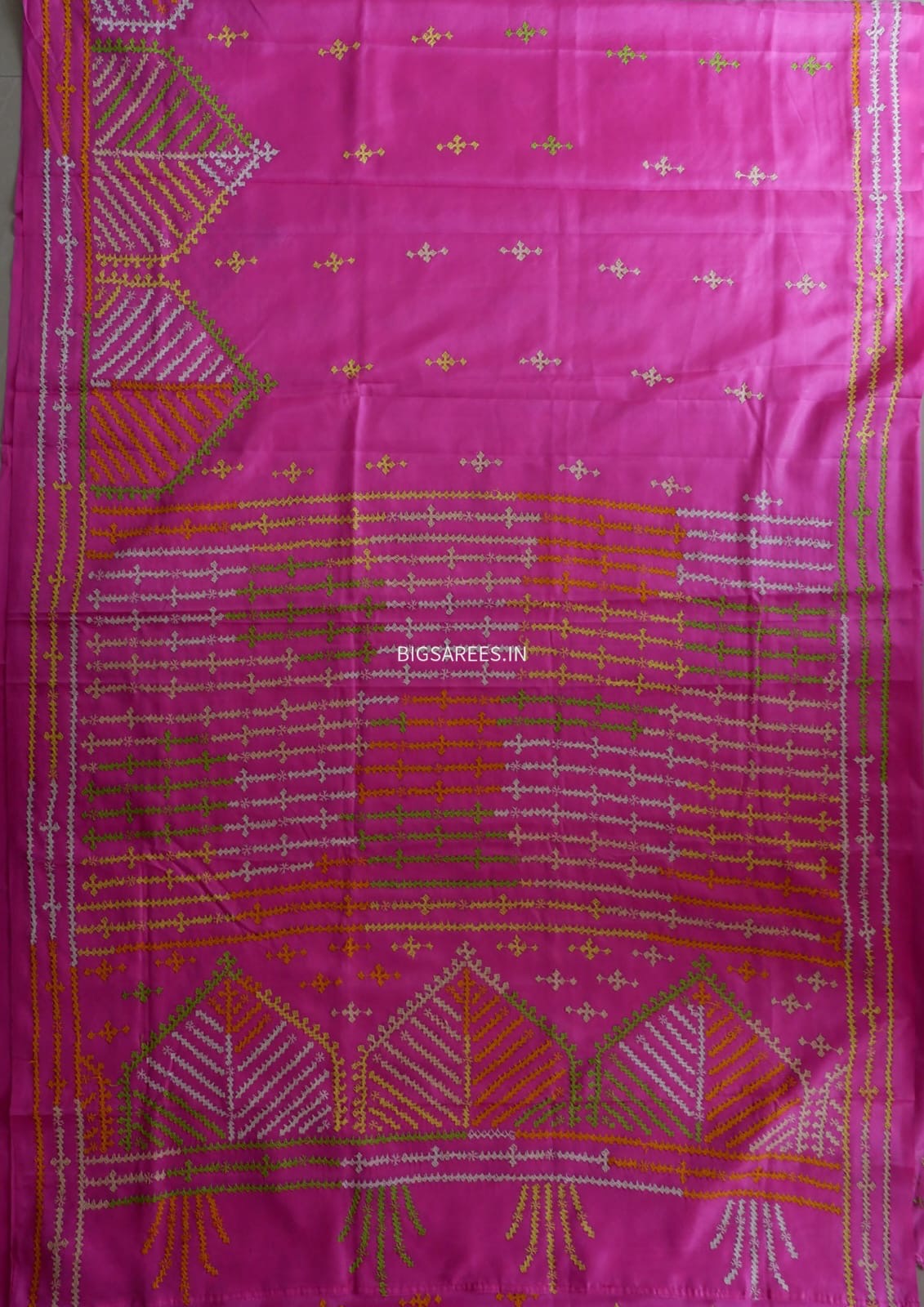 Kutch Work Art SIlk Saree