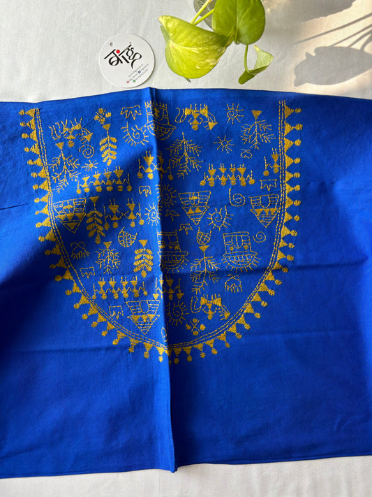 Kantha stitch Cotton Blouse Piece