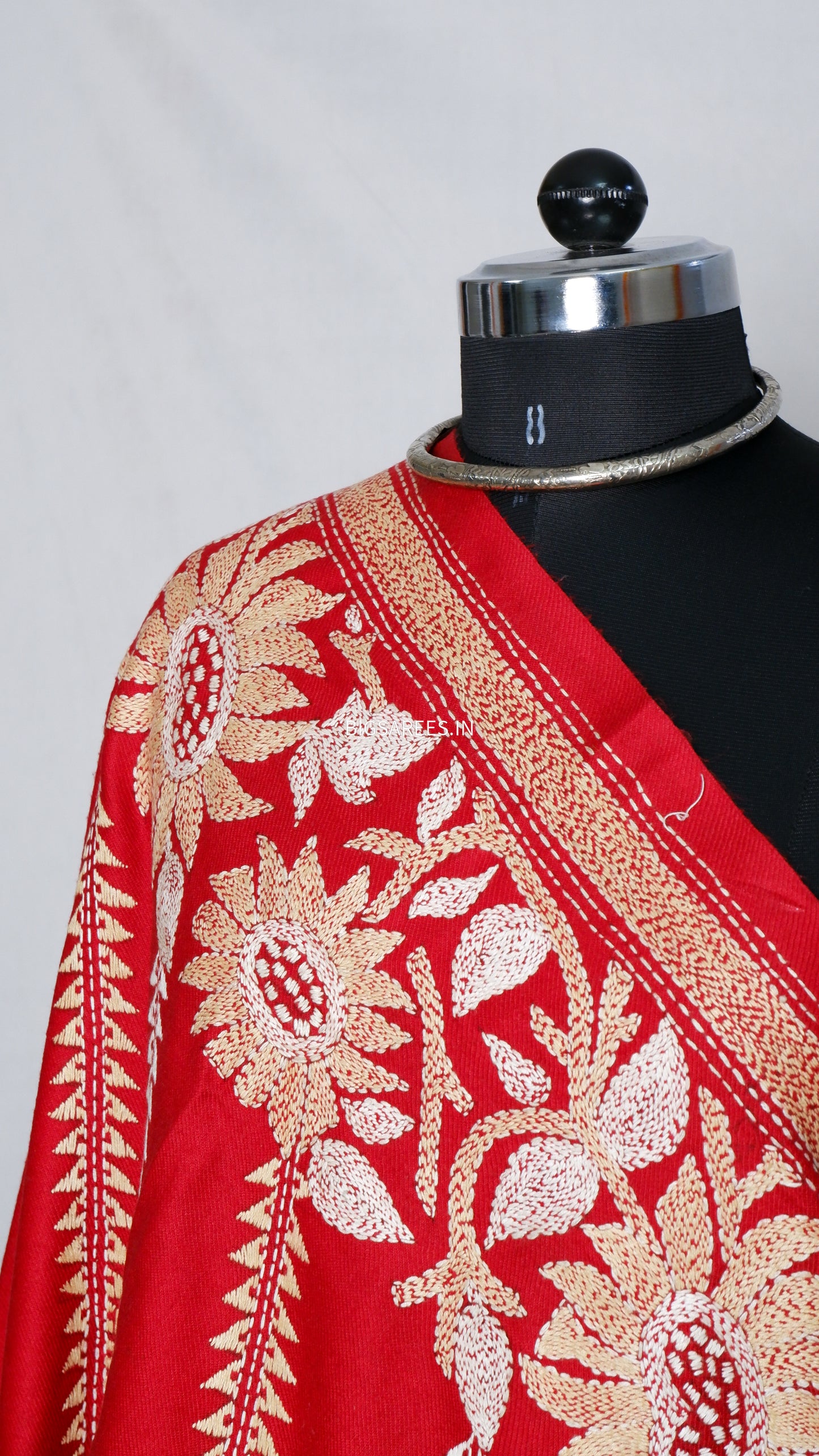 Kantha Hand Embroidered Warm Shawl