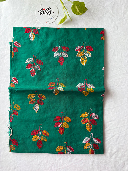 Kantha Art Silk Blouse Piece