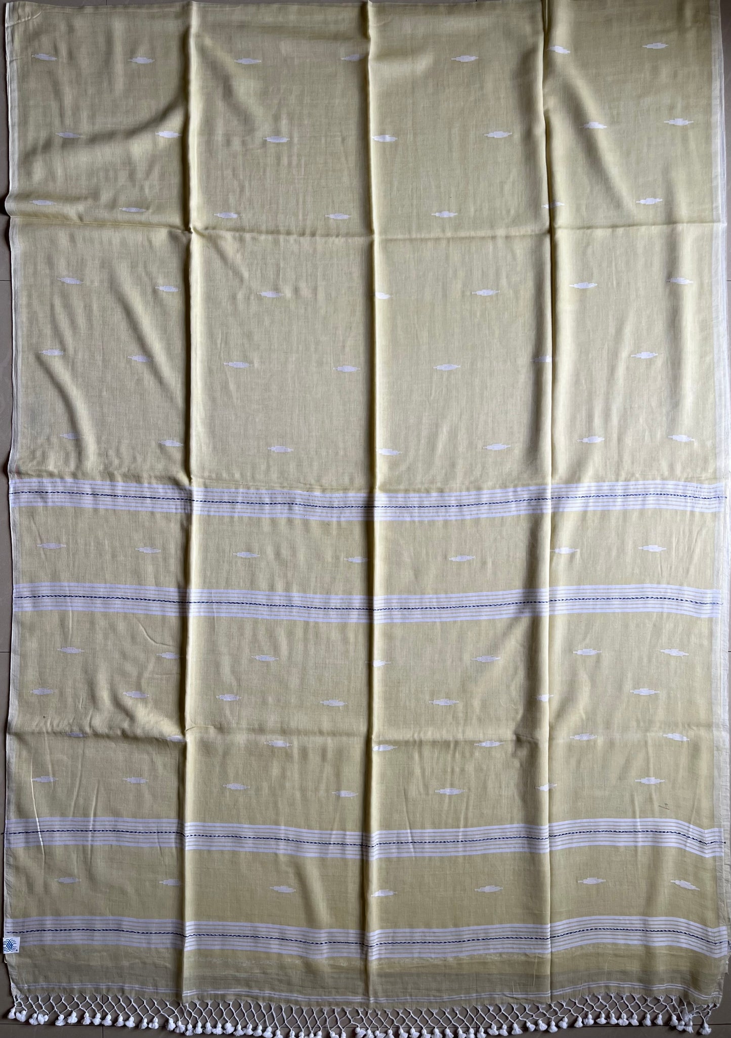 Mul Cotton handwoven Saree (Handloom Marked)