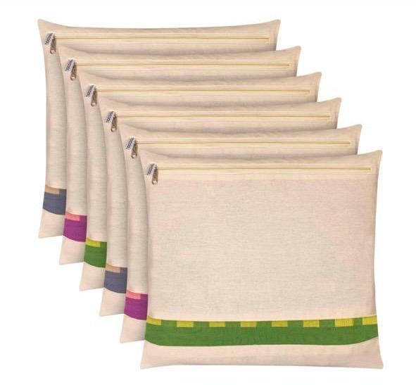 Premium Cotton Saree Covers With Zip