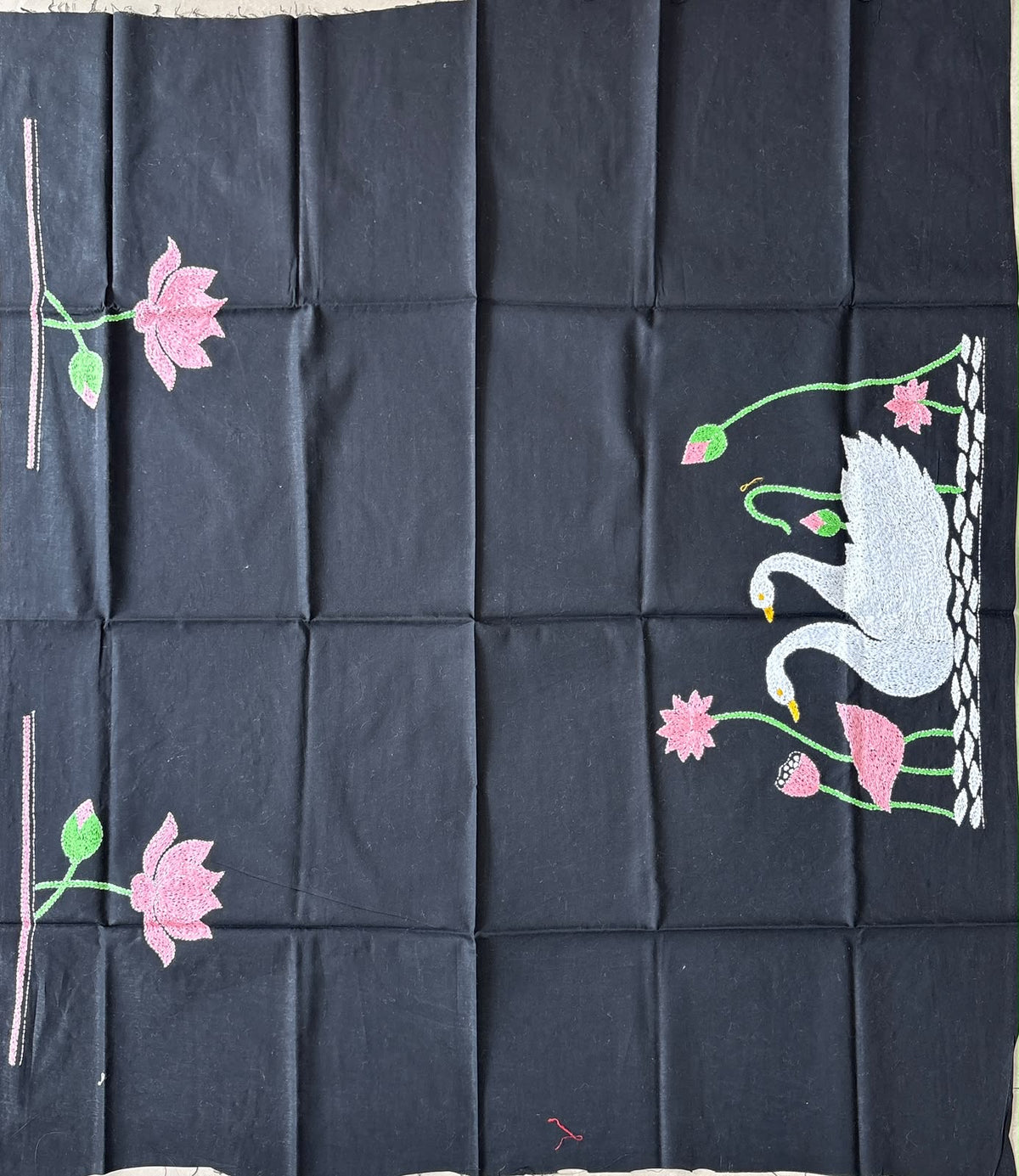Kantha stitch Cotton Blouse Piece