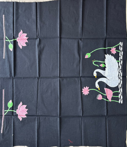Kantha stitch Cotton Blouse Piece
