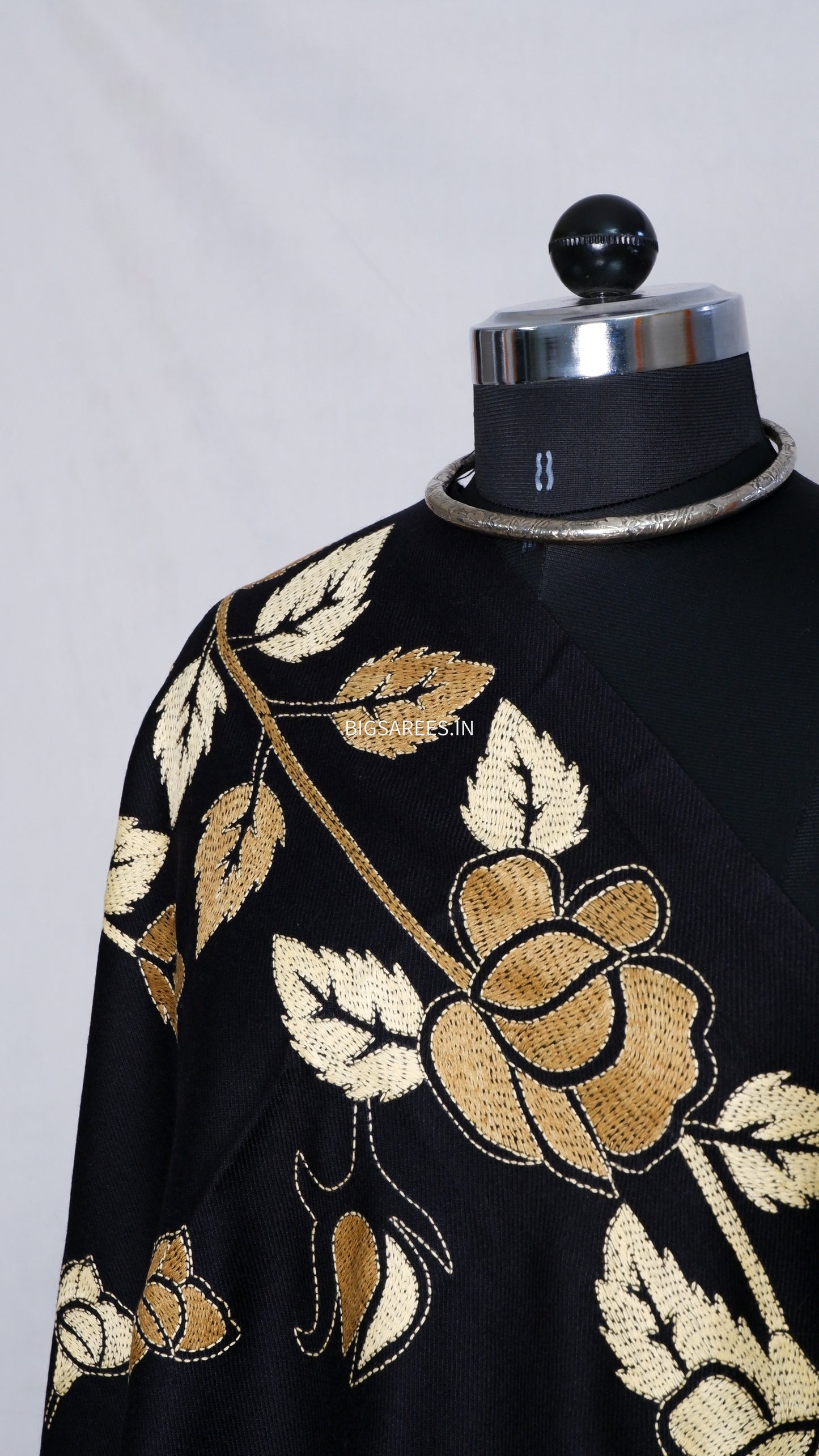 Kantha Hand Embroidered Warm Shawl