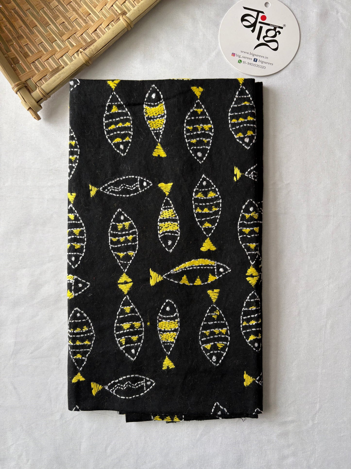 Kantha Cotton 1 Mtr. Blouse Piece