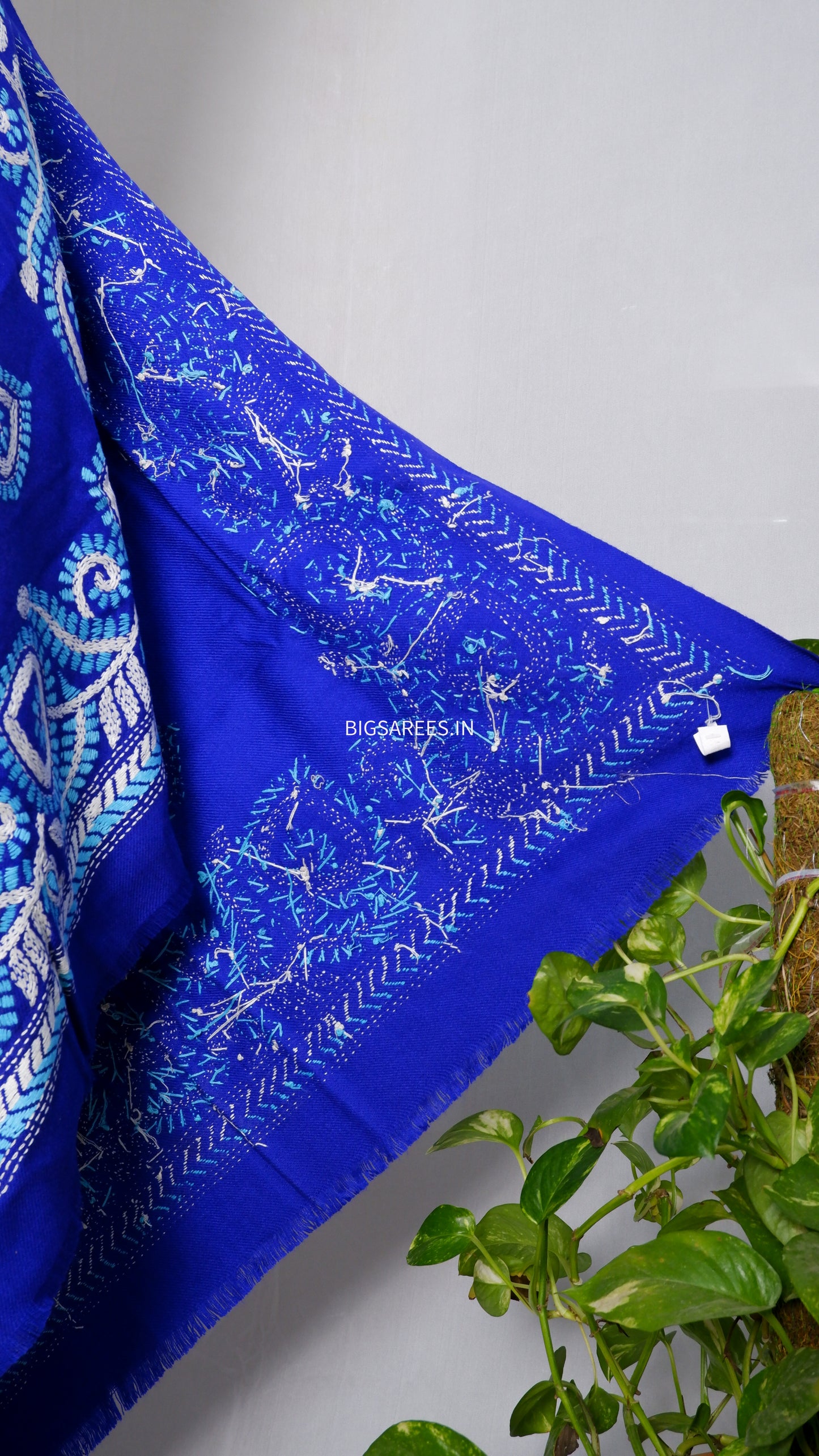 Kantha Hand Embroidered Warm Shawl