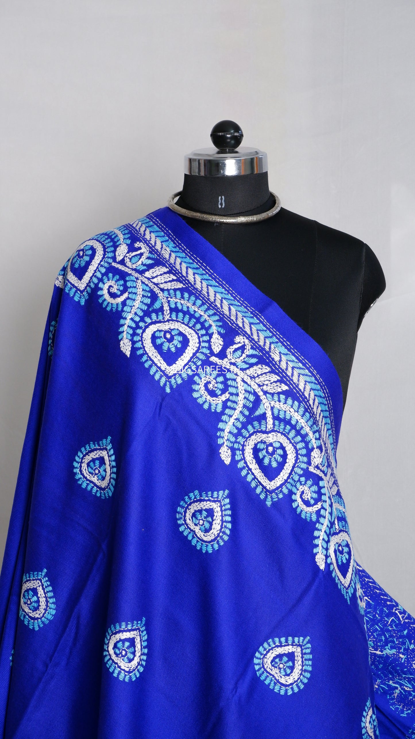 Kantha Hand Embroidered Warm Shawl