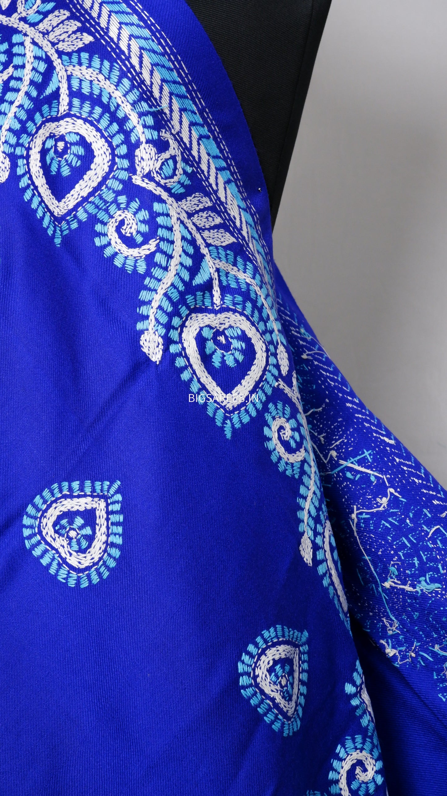 Kantha Hand Embroidered Warm Shawl