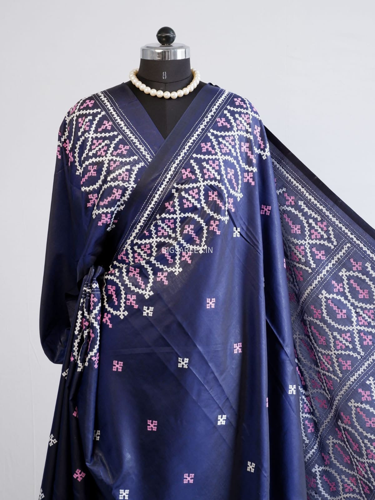Kutch Work Art SIlk Saree