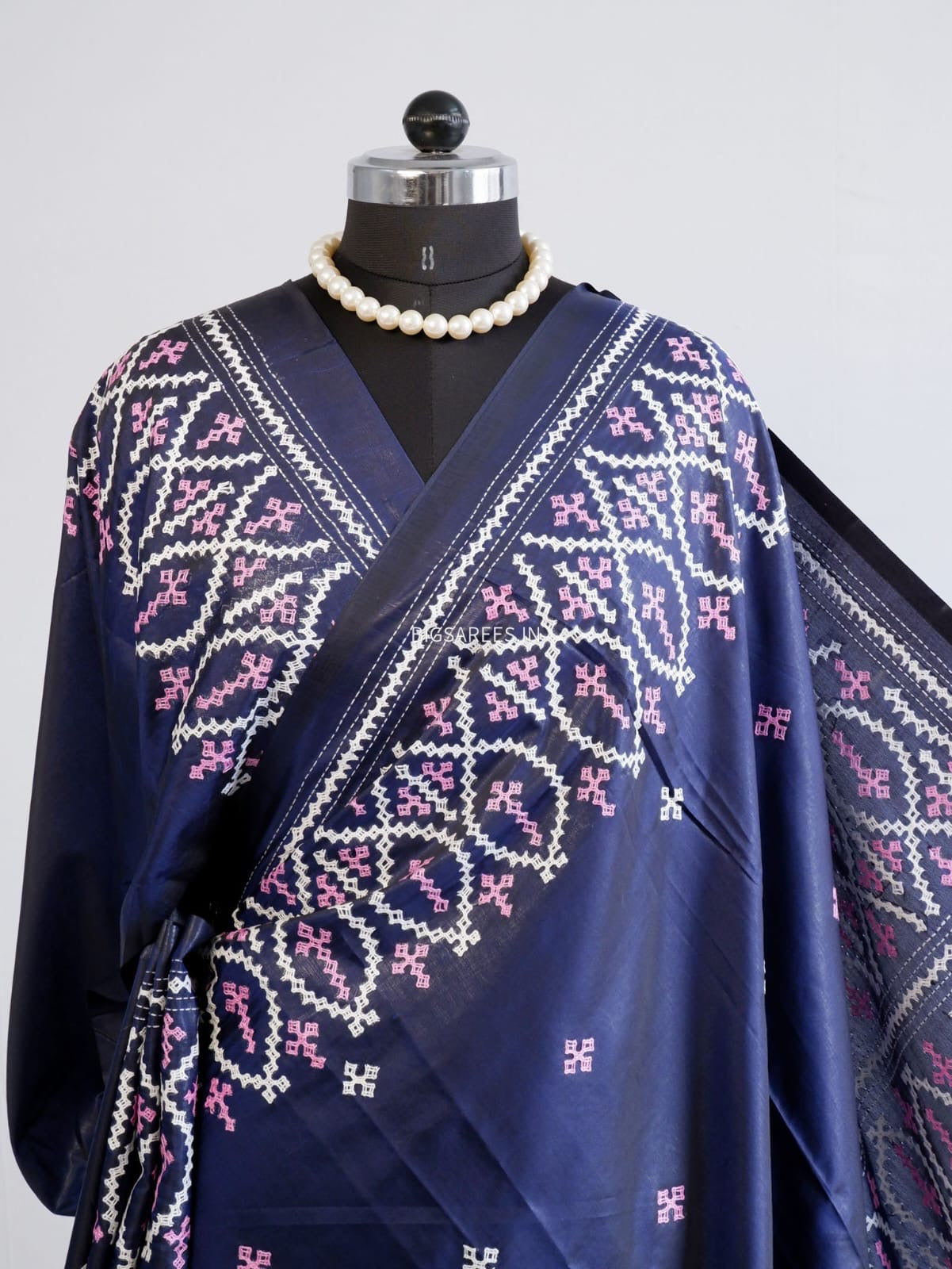 Kutch Work Art SIlk Saree